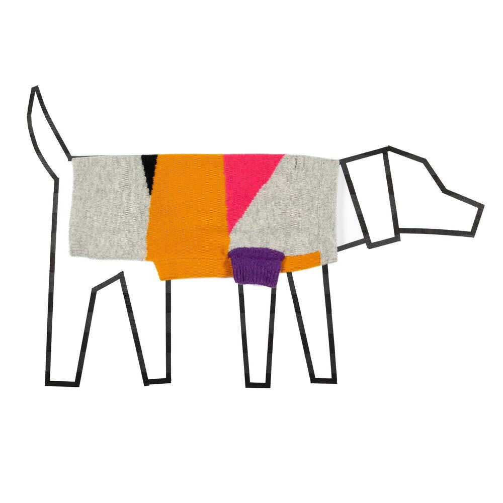 하운드팟_웨어오브더도그_스웨터_스트라이프_비대칭